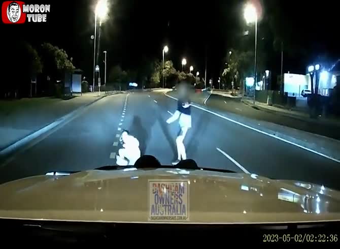 Video :Did this driver fall prey to insurance fraud